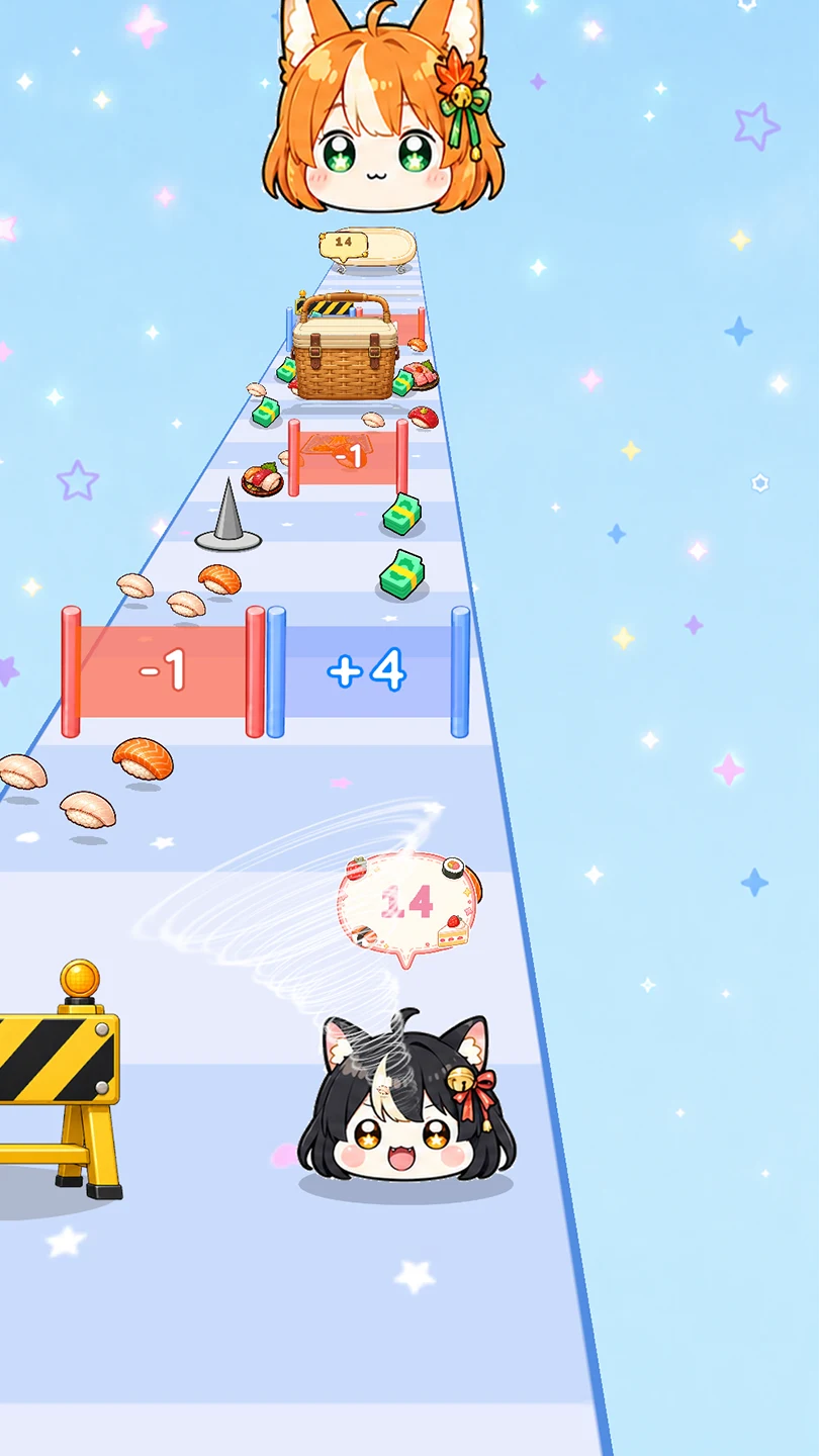 Chibi Munch Run screenshot